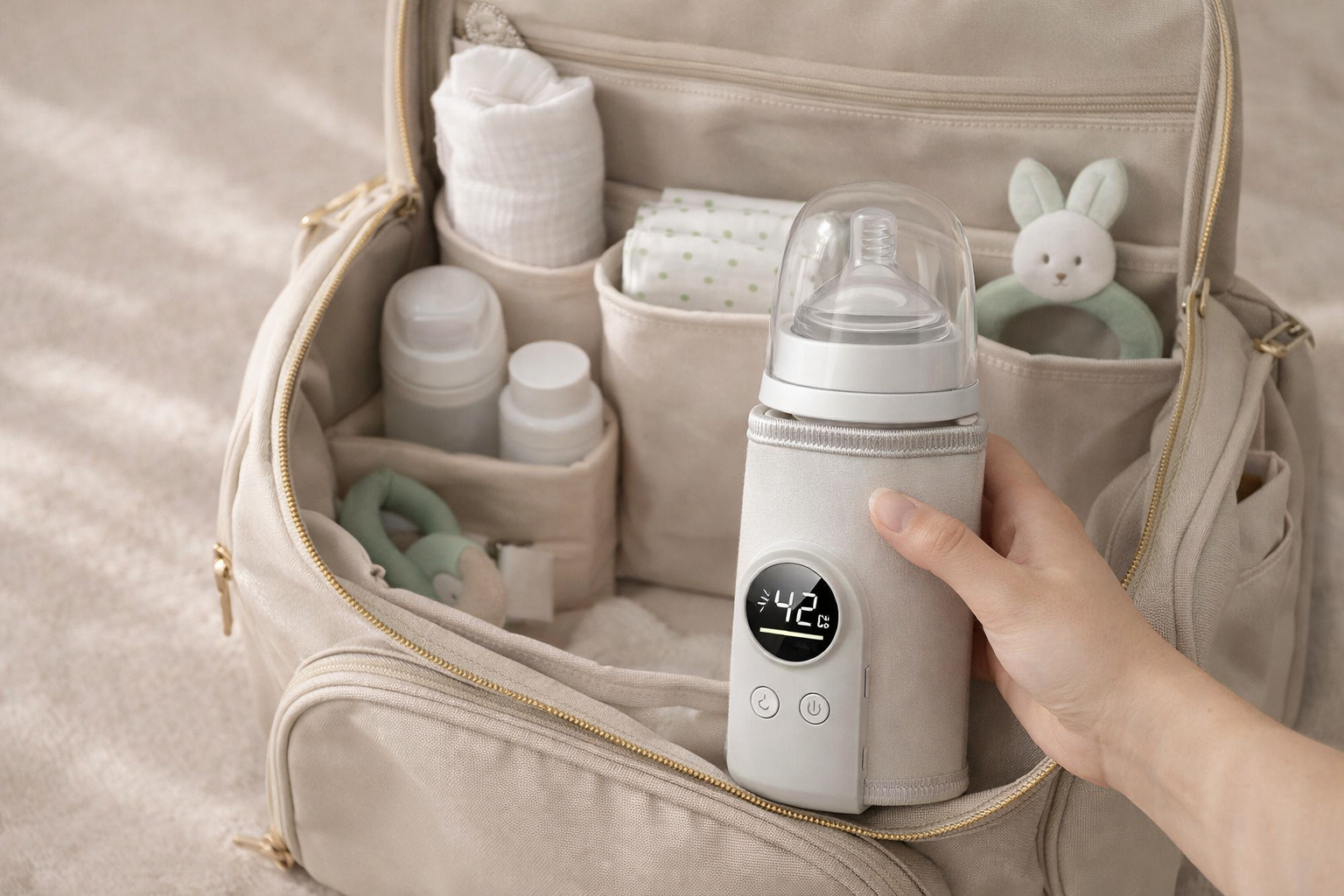 Fits in any bag. Goes anywhere you go.